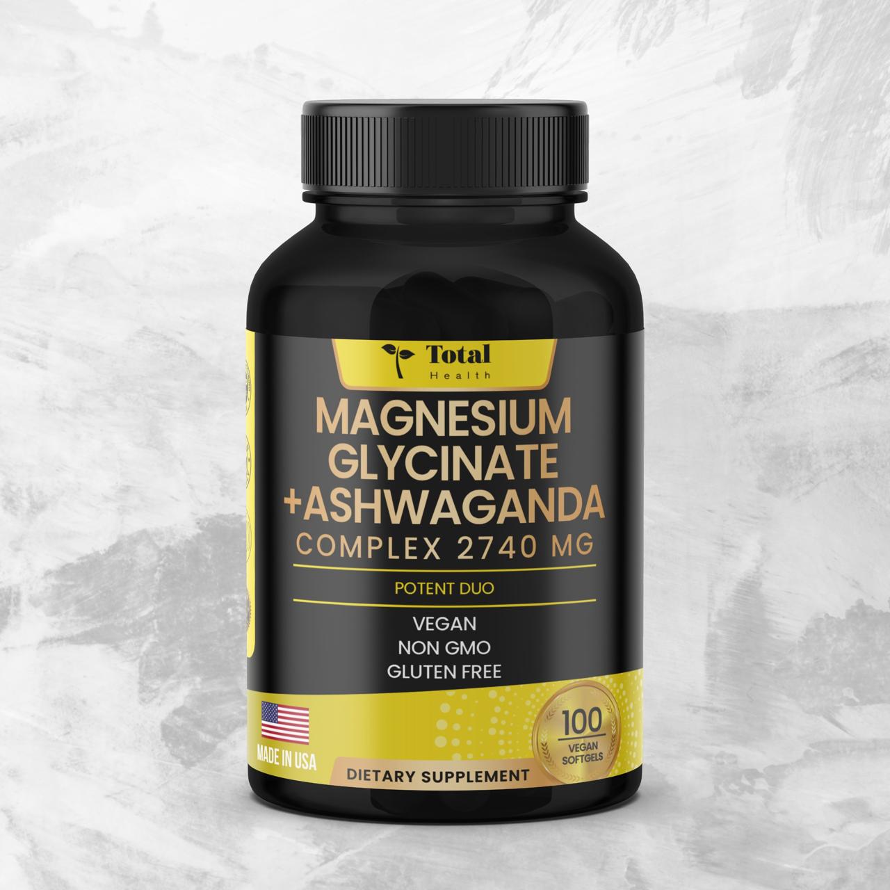 MAGNESIUM GLYCINATE+ASHWAGANDA TOTAL HEA